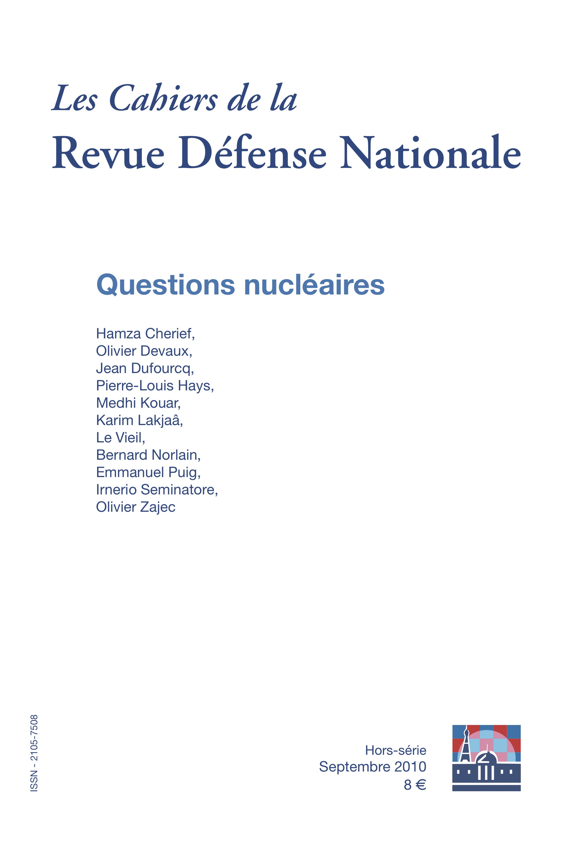 CAH003 - Questions nucl&eacute;aires