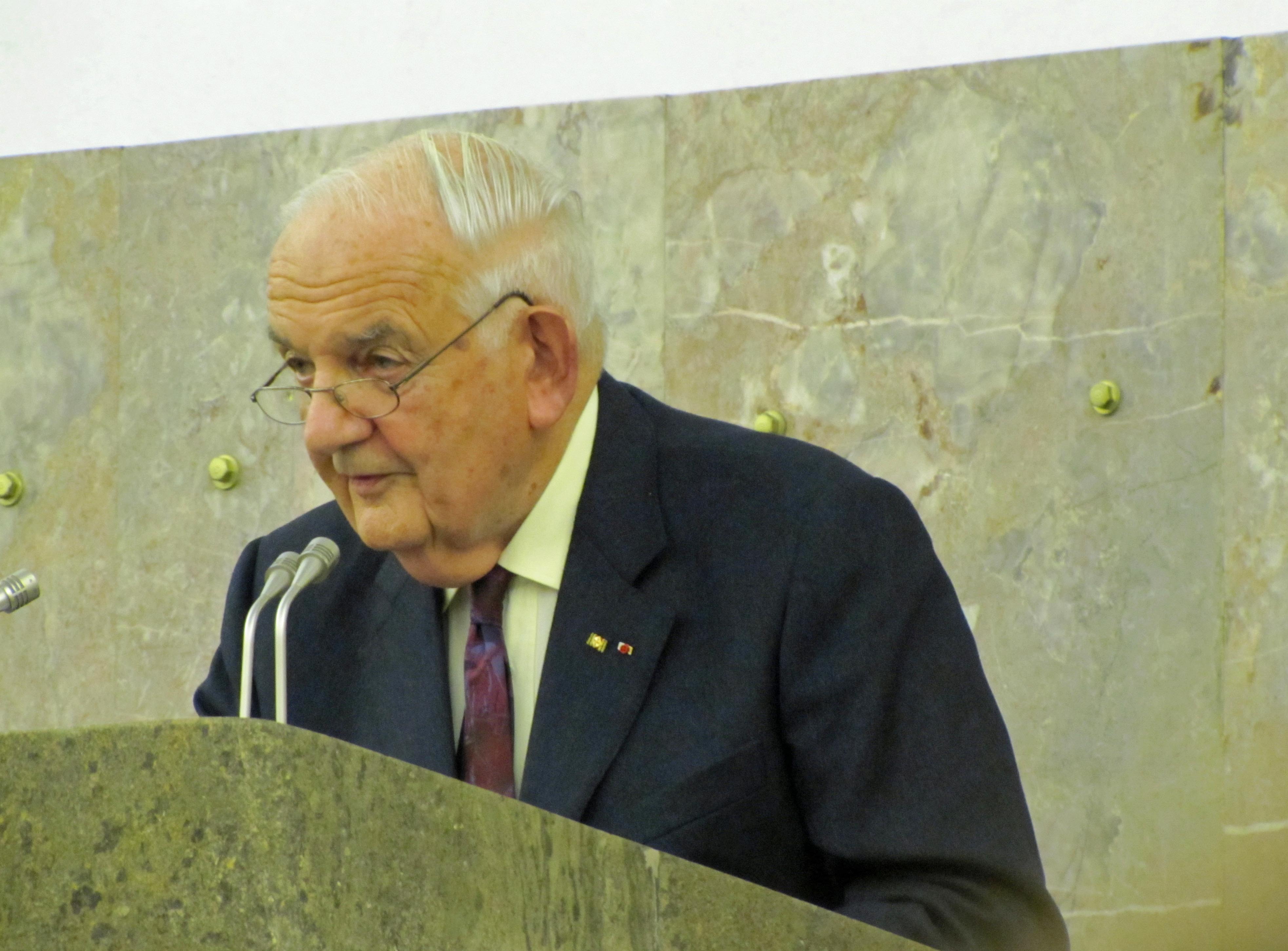 Alfred Grosser à Frankfort en 2010 (via Wikimedia Commons)