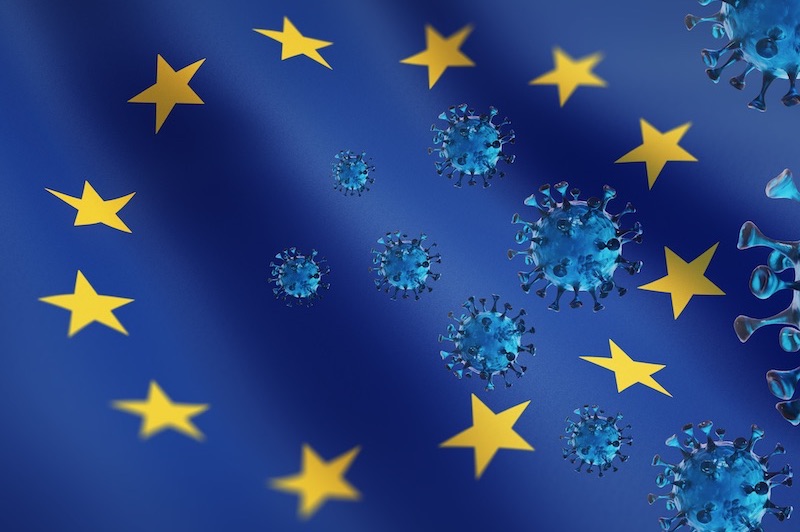 Le coronavirus met en exergue la la mort clinique de l’UE. Photo : peterschreiber.media
